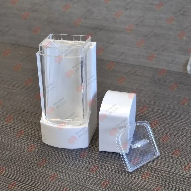 بسته بندی ادویه در طروف کریستال با کاور لاکی کد 12