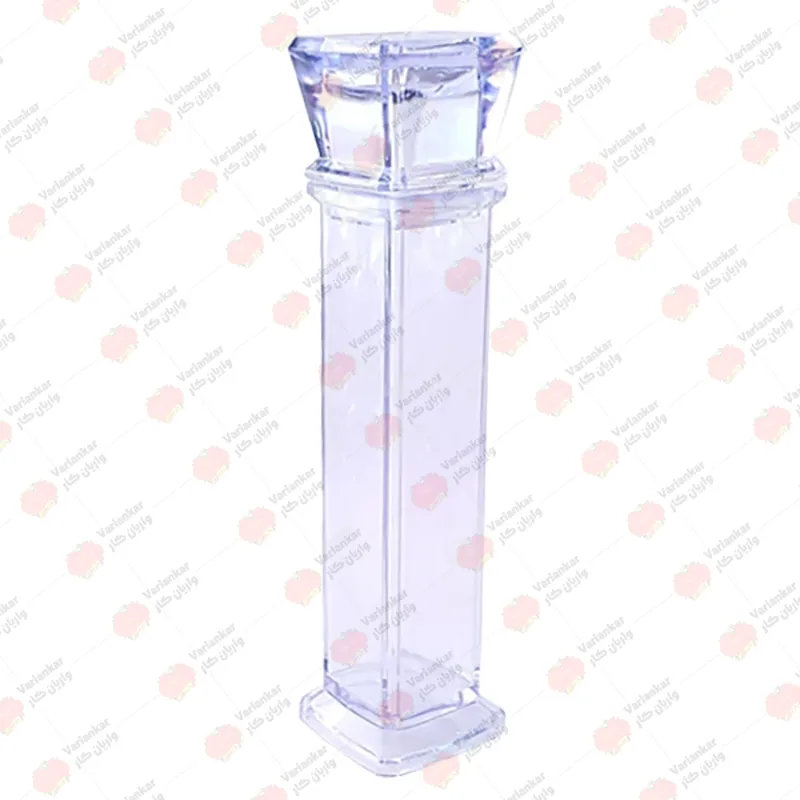 بسته بندی زعفران در ظروف پلیکریستال با طرح رویال کد 13