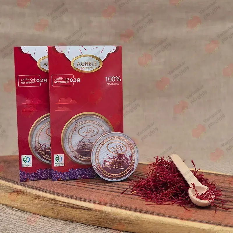 بسته بندی طلقی زعفران کد 07