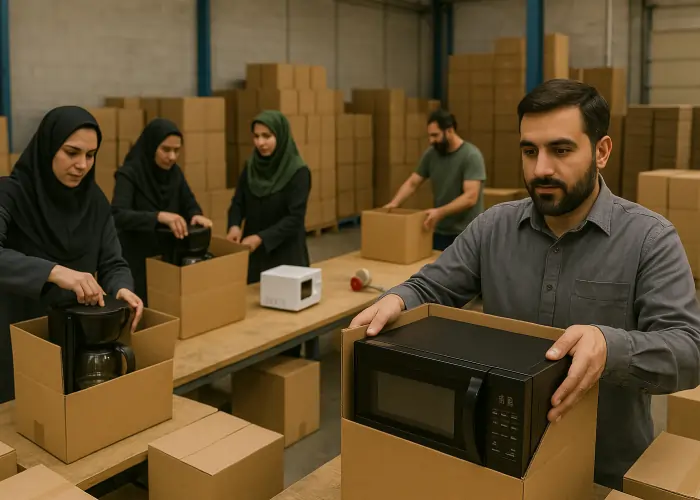 ایجاد کارگاه خانگی لوازم برقی کم حجم در البرز