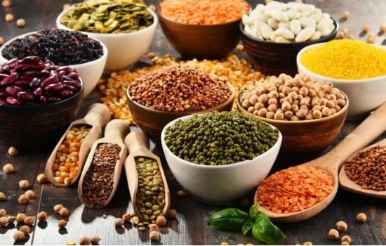 ارسال و دریافت بسته بندی حبوبات در منزل شما