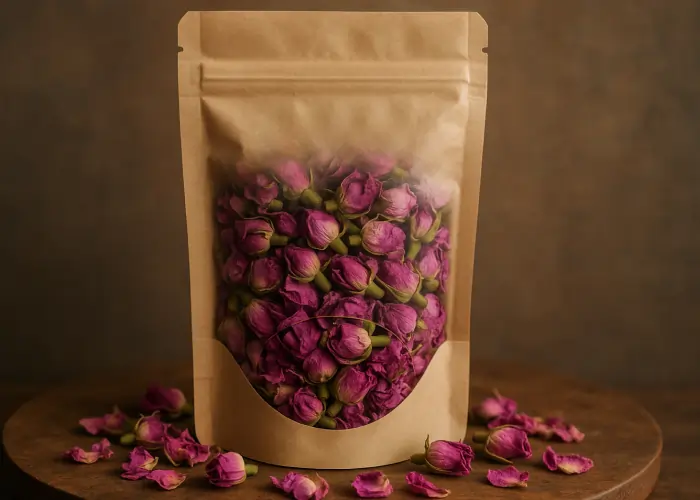 کارگاه خانگی بسته بندی گل محمدی در خرم‌آباد فرصتی سودآور