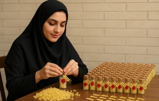 بسته‌بندی در ظروف شیشه‌ای یا پلاستیکی محکم​