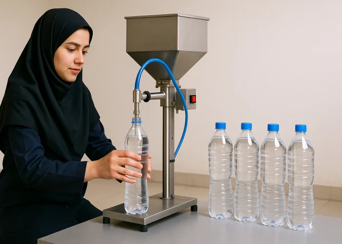 کارگاه خانگی گلاب پرکنی در ایلام