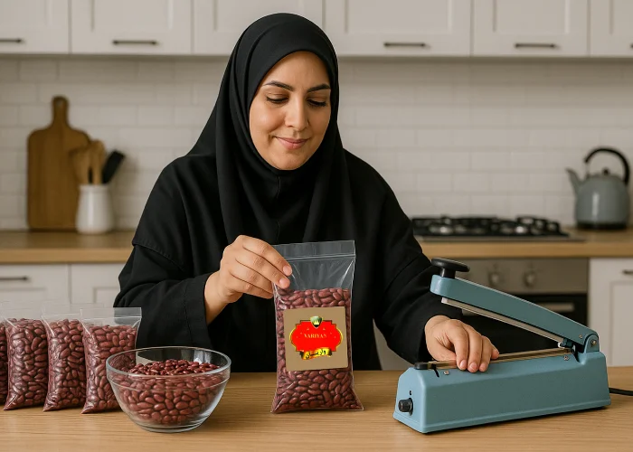 بسته بندی حبوبات در ایلام