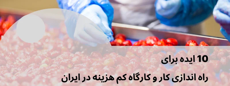 کار و کارگاه کم هزینه تولید ترشی و مربا با اخذ پروانه کسب