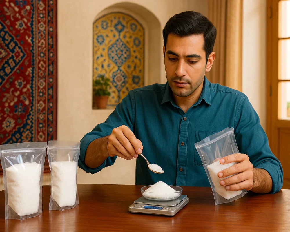 چالش های کار بسته بندی نمک در منزل​