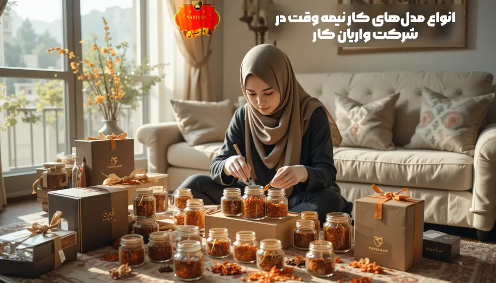 انواع مدل‌های کار نیمه وقت در شرکت واریان کار