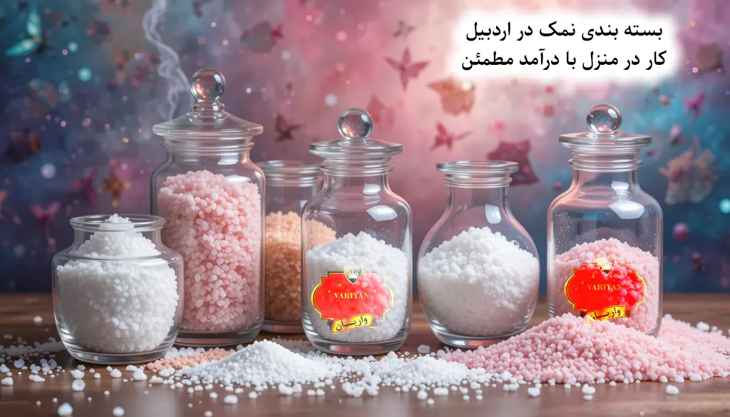 بسته بندی نمک در اردبیل کار در منزل با درآمد مطمئن