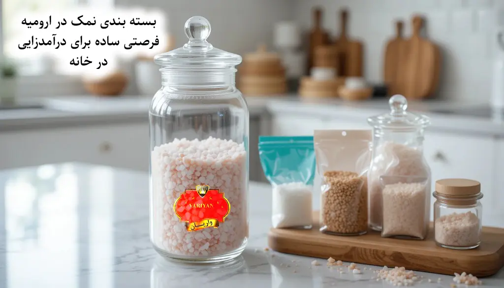 آگهی بسته بندی نمک در ارومیه | فرصتی ساده برای درآمدزایی در خانه